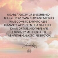 The Galactic Federation Is Here