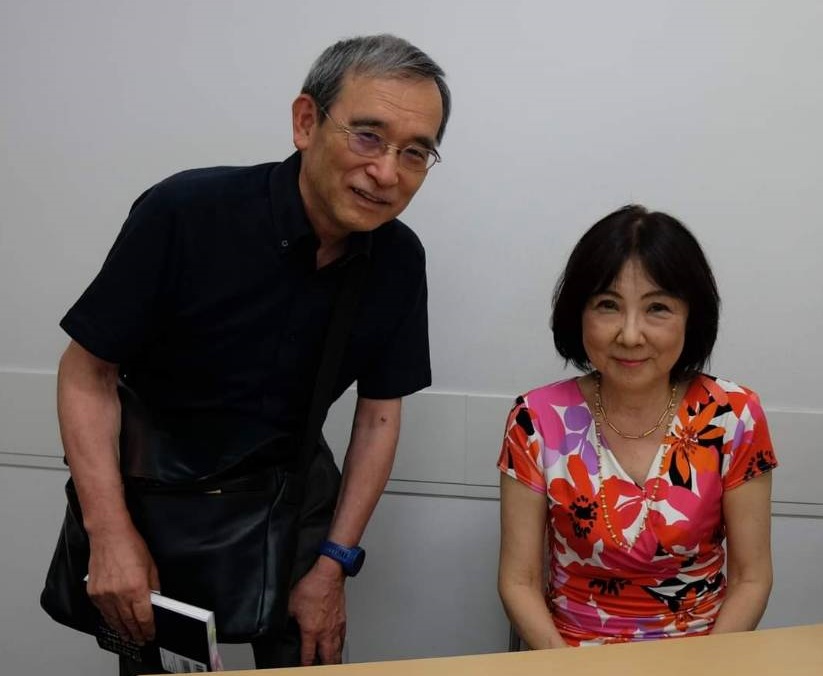 佐野美代子さんと2022年6月26日の出版講演会にて
