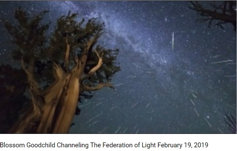 Blossom Goodchild – Channeling The Federation of Light – February 19, 2019